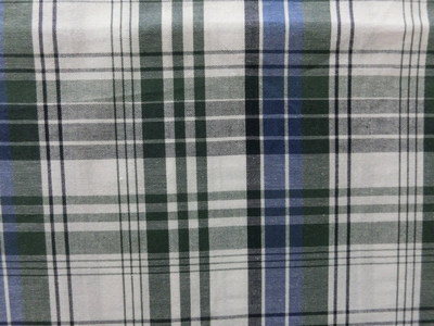 【廠家直銷】安慶宏洲針紡織品 全棉梭織格仔面料40/2*40詳解